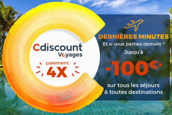 -100€ sur tous les séjours
