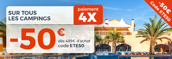 -50€ sur tous les campings