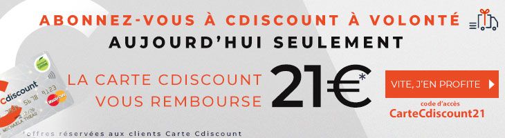 Carte Cdiscount