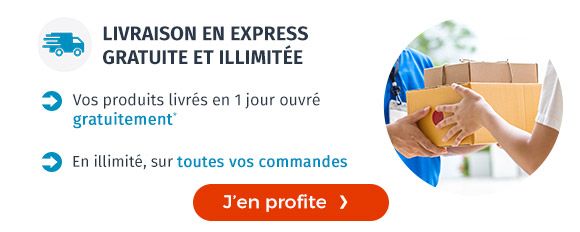 Livraison en express gratuite et illimitée