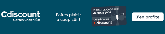 CARTES CADEAUX CDISCOUNT