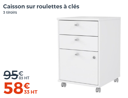 CAISSON DE BUREAU