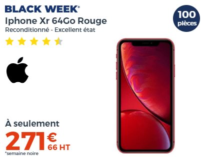 IPHONE XR RECONDITIONNE