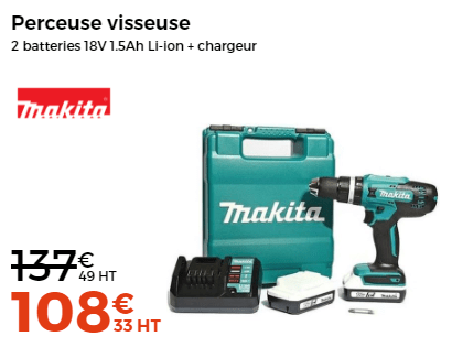 PERCEUSE MAKITA
