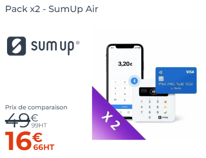 Pack x2 - SumUp Air