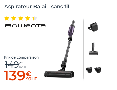 ASPIRATEUR BALAI